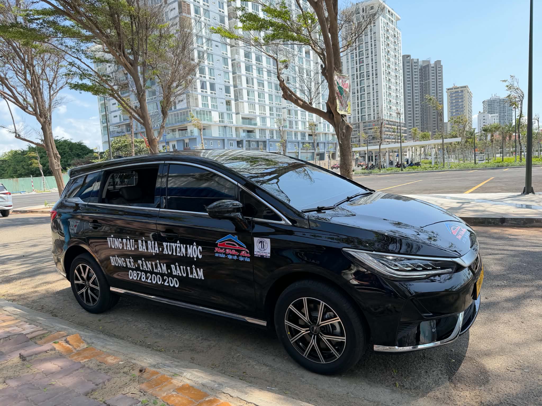 🤩Đi Vũng Tàu - Bà Rịa - Xuyên Mộc giờ có xe điện BYD 7 chỗ xịn sò đón tận nơi✨