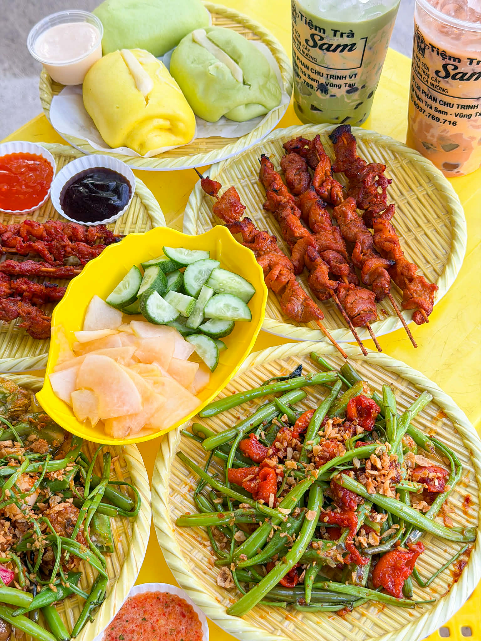 🍟Quán ăn vặt giá rẻ góc Phan Chu Trinh có bánh bao phô mai kéo sợi 10k siêu cuốn🥰