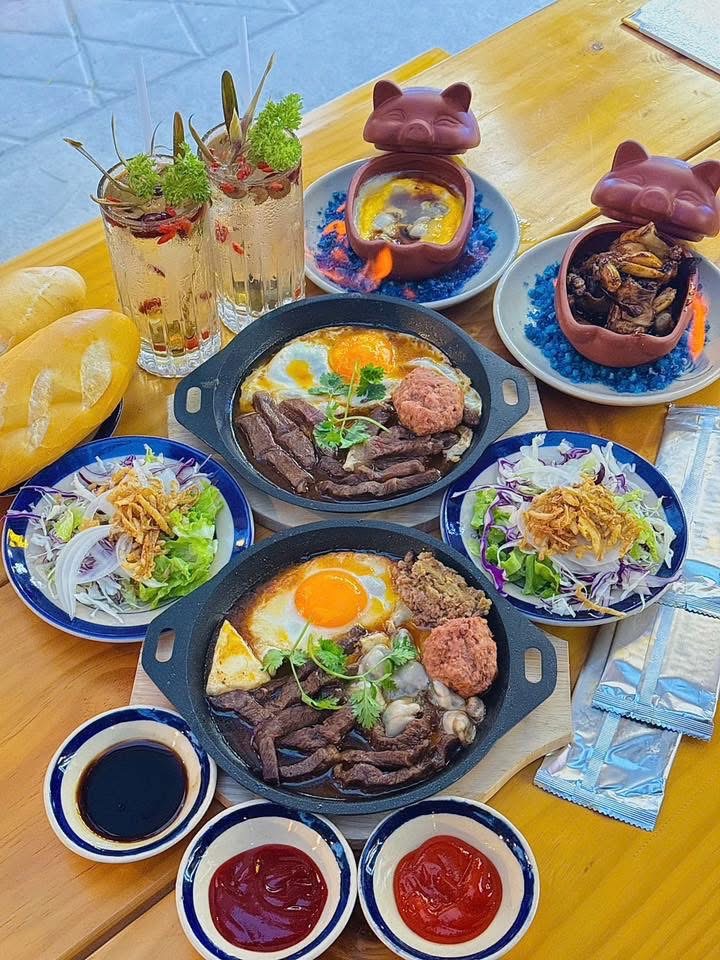 🎊Ăn bánh mì chảo ngon chỉ từ 59k đối diện công viên Bãi Trước, bạn đã thử chưa? 🔥🔥🔥