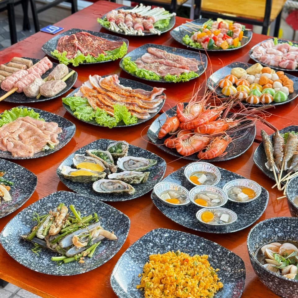 🌼VŨNG TÀU MỚI XUẤT HIỆN QUÁN BUFFET VIEW BIỂN CẢ NƯỚNG & LẨU CHỈ 199K/NGƯỜI